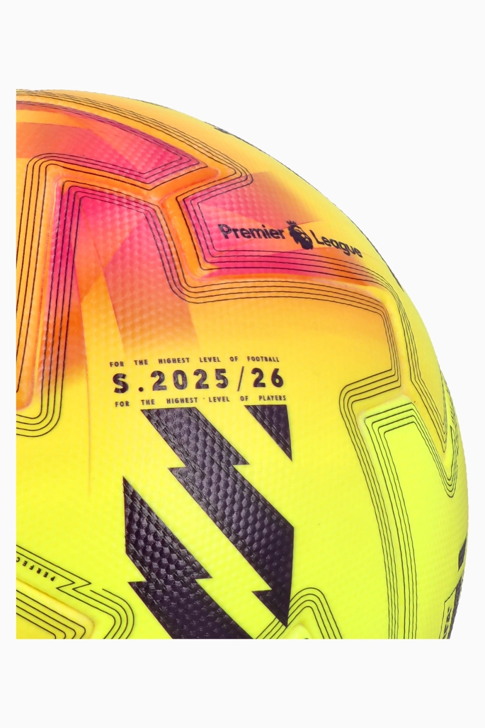 Футбольный мяч Puma Orbita Ultimate Lights Premier League размер 5 - желтый
