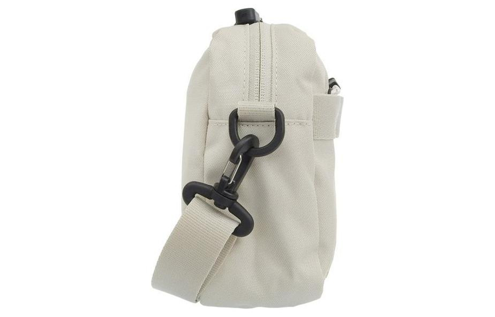THE NORTH FACE Zip Closure Shoulder Bag, Crossbody Bag, Outdoor Bag Polyester Milk White Unisex