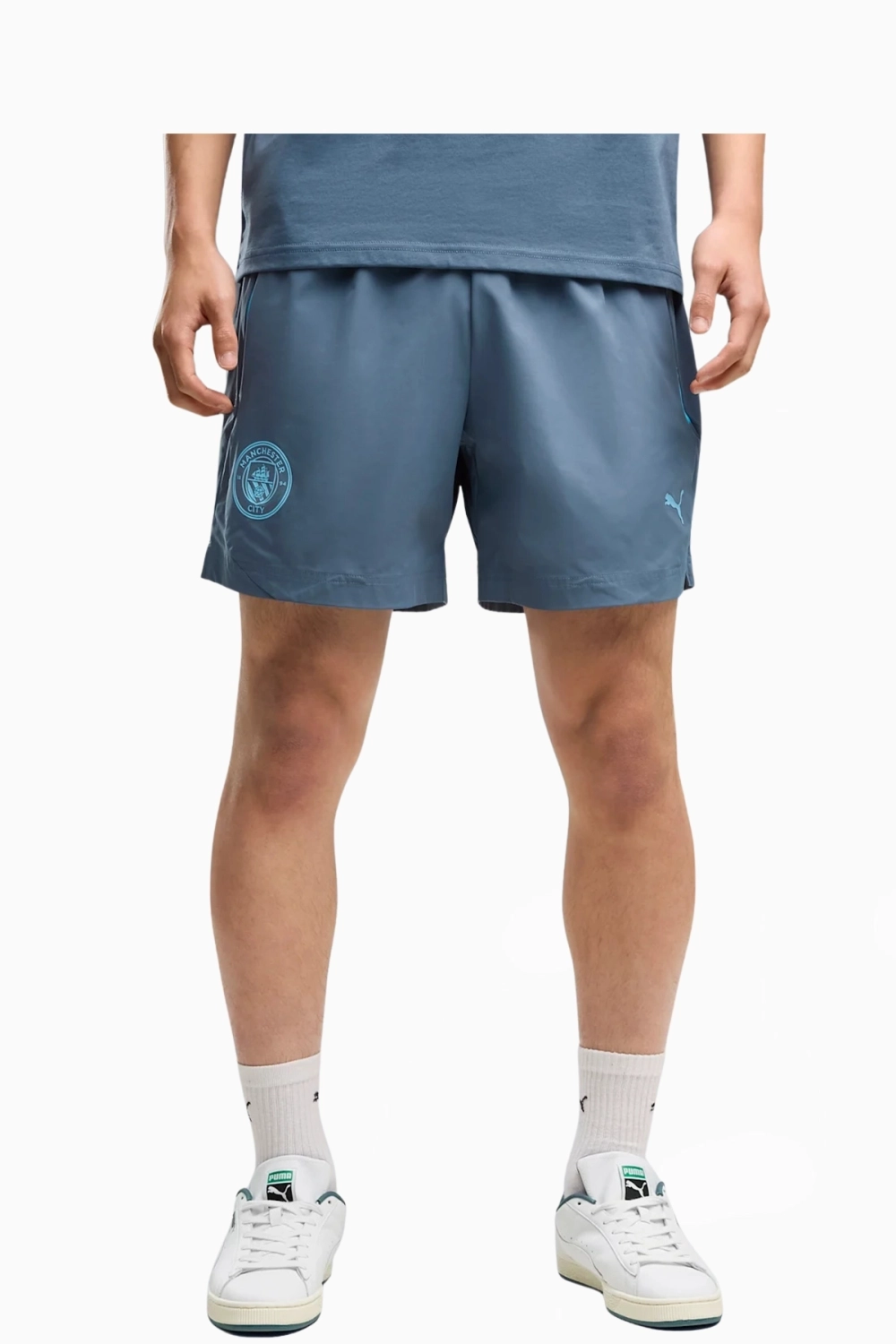 Шорты Puma Manchester City 26/27 Relaxed Woven - синий
