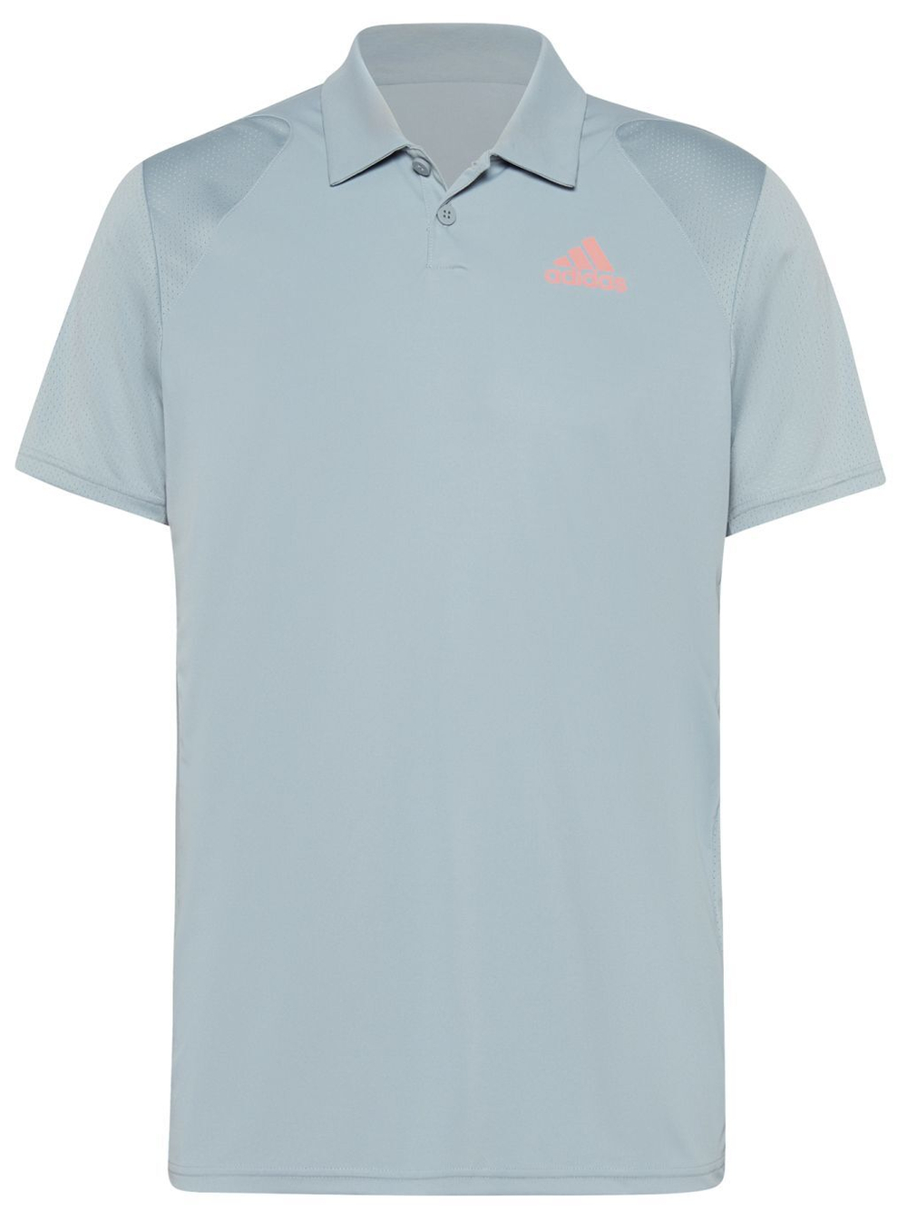 Мужское поло теннисное Adidas Club Polo - magic grey/semi turbo