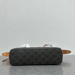 Сумка Celine Duffle, коричневая — фото 5