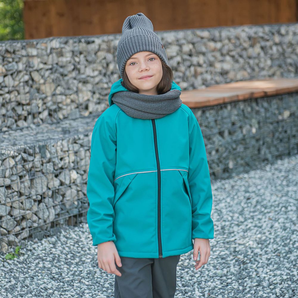 Куртка Softshell демисезонная "Изумруд" подростковая