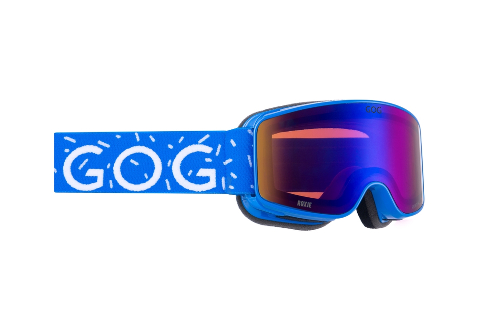Горнолыжная маска GOG Roxie / Blue / Reflex Blue / детские до 10 лет