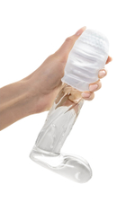 Мастурбатор нереалистичный MEN'S MAX CAPSULE 08 BLASTTPE, белый, 8 см (В ЗИПЛОКЕ)