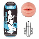 Мастурбатор в колбе Sex in a can Stamina (губки) с вибрацией