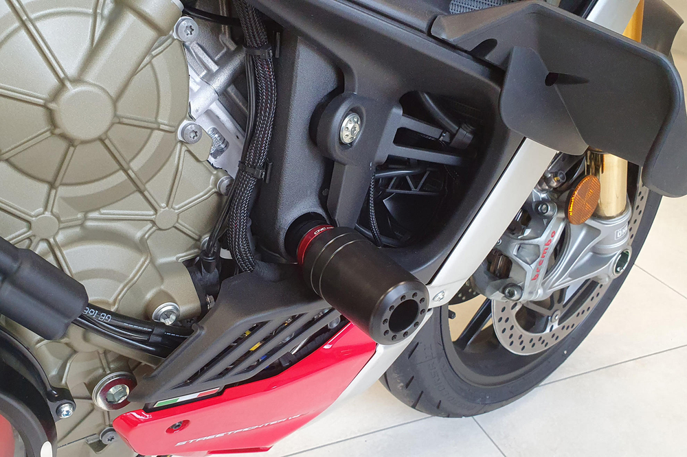 TC322 CNC RACING FRAME CRASH PROTECTORS (SF V4)