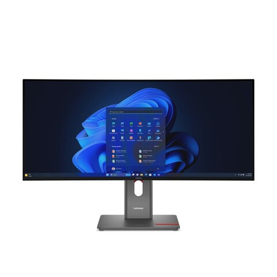Монитор Lenovo ThinkVision T34WD-40 34" 21:9 WQHD (3440x1440) VA, AG, Curved, 4ms, 120Hz