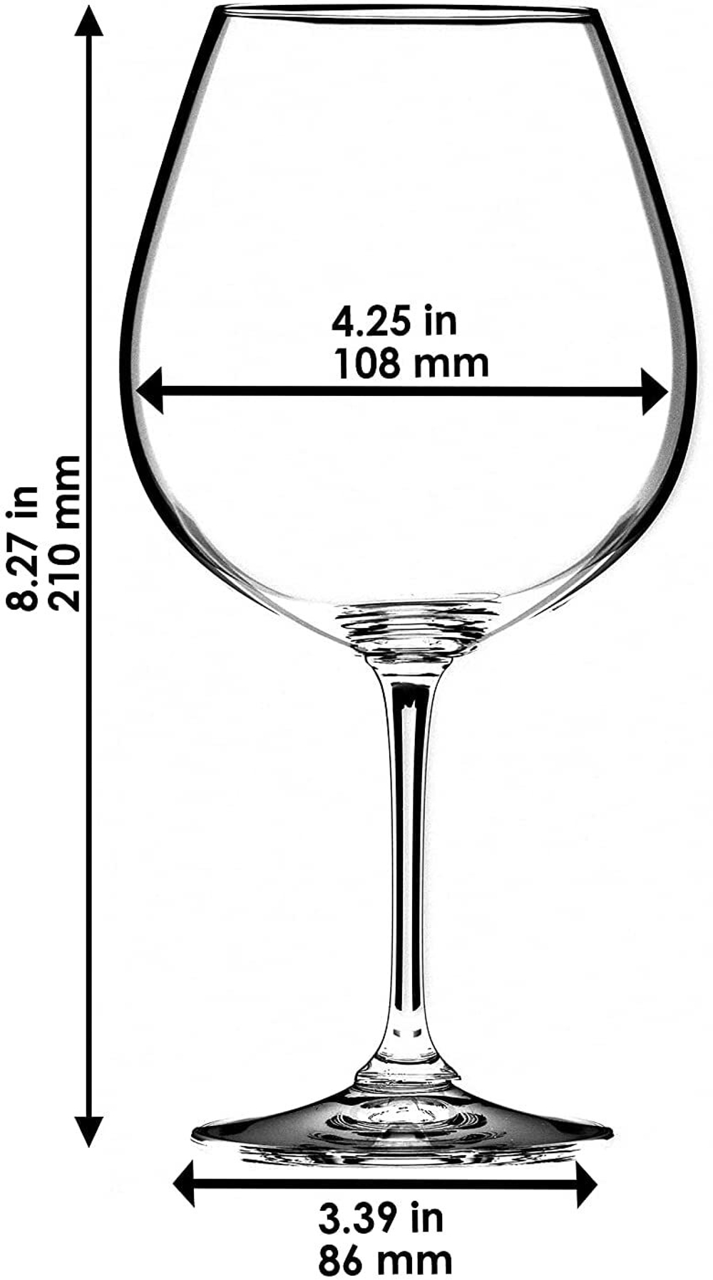 Набор из 4-х бокалов для вин Burgundy 700 мл Vinum  Riedel