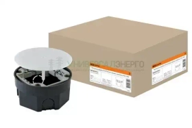 Распаячная коробка СП D103х50мм, крышка, IP20, TDM SQ1402-0013
