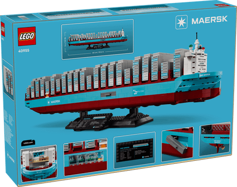 Конструктор LEGO 40955 Maersk Dual-Fuel Container Vessel