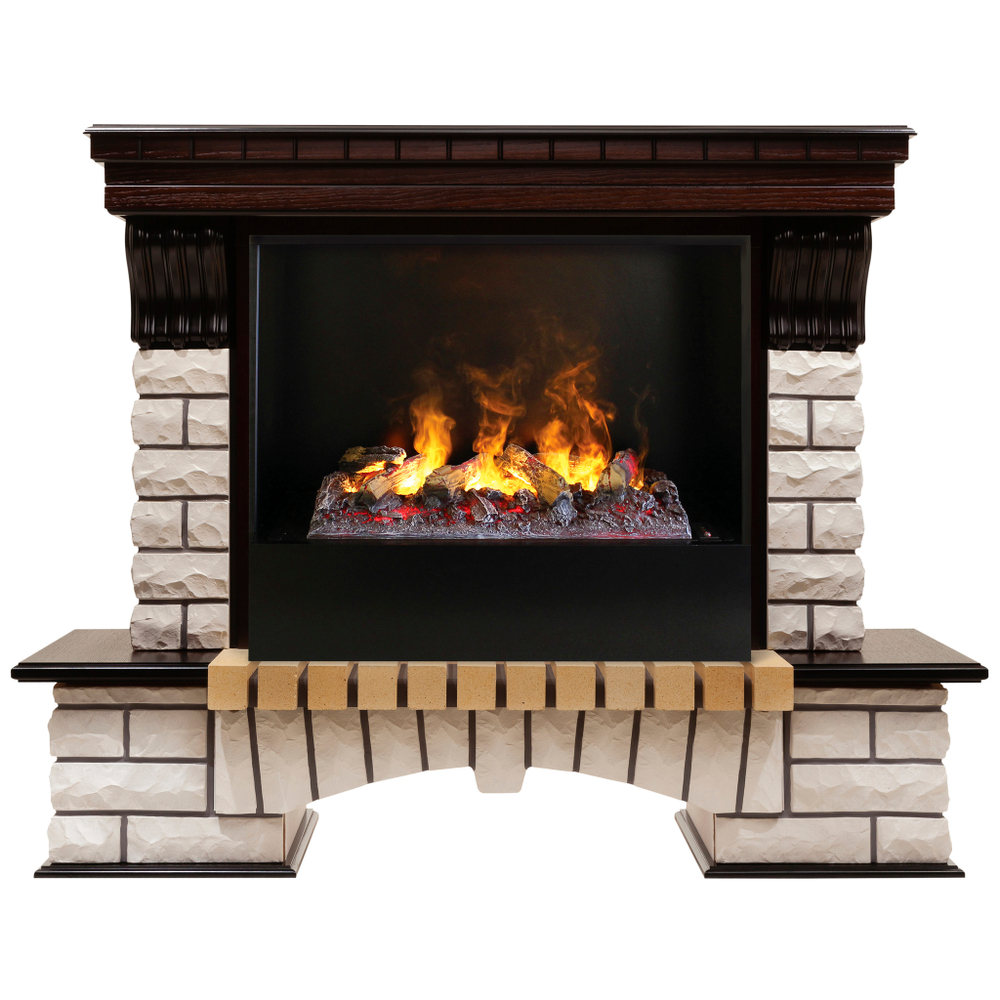 Каминокомплект Real Flame Country 26 AO с очагом 3D Cassette 630