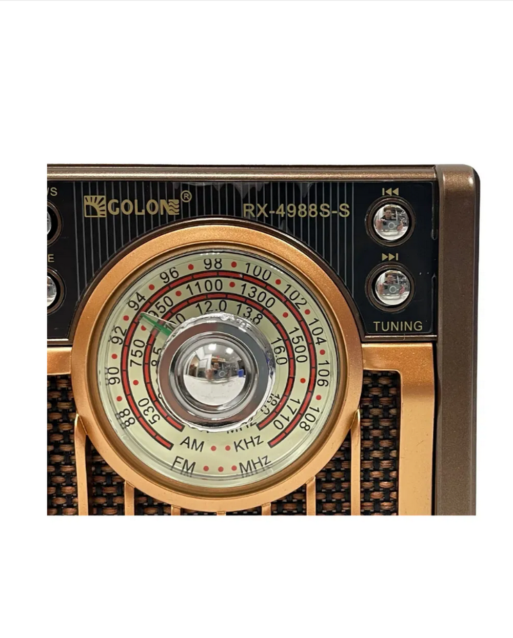 Радиоприемник с MP3 плеером и BT+Solar panel RX-4988S-S