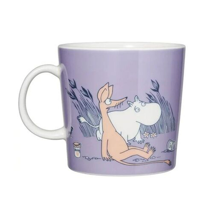 Moomin Кружка Arabia "N", серия алфавит ABC, фарфор, 400 мл (Из Финляндии)