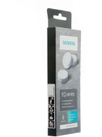 Таблетки для чистки кофемашин Siemens 00312097 TZ80001A