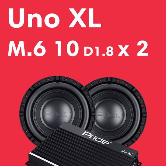 Uno XL + M.6 10" V.2 D2 x 2