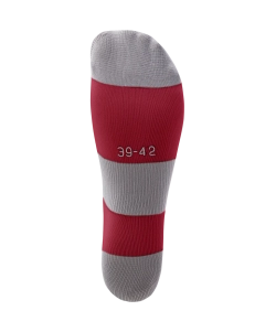 Гетры футбольные CAMP BASIC SOCKS, гранатовый/серый/белый