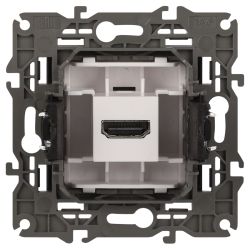 Розетка ЭРА Elegance 14-3114-05 HDMI IP20 антрацит | Эра Elegance