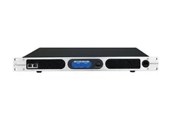 Studiomaster DQX2-3000 Усилитель с процессором DSP, 3.3" LCD экран, RS-485, AES, 90 - 250 V, 1U 8 Ом: 2x 1500 Вт