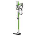Пылесос вертикальный акк. Greenworks SV24532, 24V, б/щет, 350 Вт, 21 кПа, электрощетка, 3 насадки, LED, белый+зеленый, 1х4Ач и ЗУ (4702007UB)