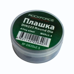 Плашка M18x2.5, в пластиковом футляре RockForce##Rock FORCE RF-DIE18x2.5
