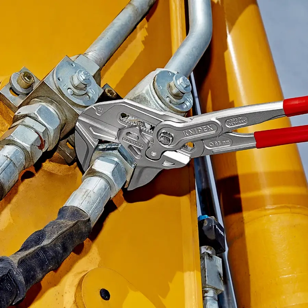 Клещи переставные-гаечный ключ XL хромированные 400 мм Knipex 86 03 400