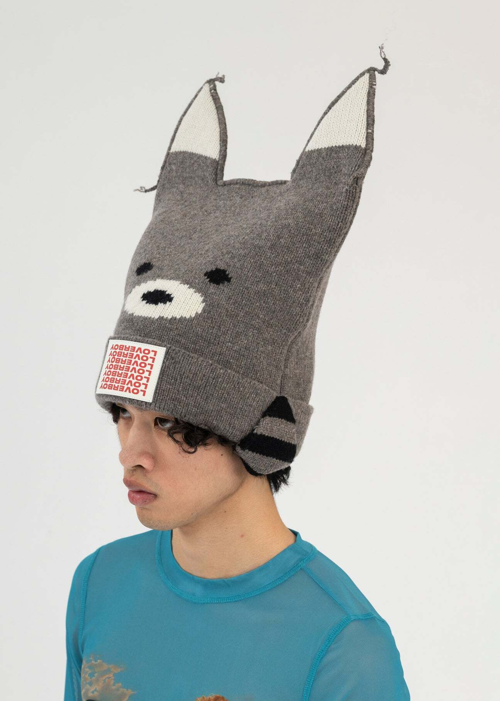 CHARLES JEFFREY LOVERBOY СУМКА СЕРАЯ FOX