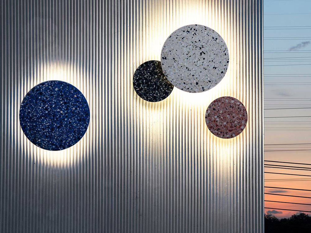 Настенный светильник Terrazzo white