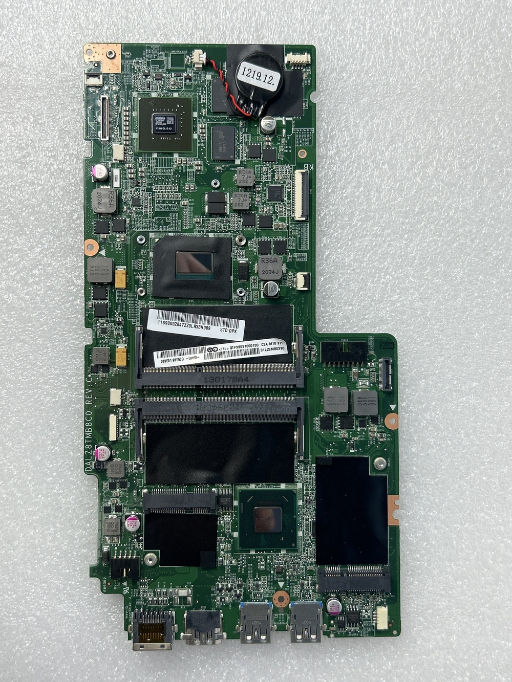 Материнская плата для ноутбука Lenovo U410 LZ8 W8S I3-3227M N14M W/CPU (90002847), оригинал