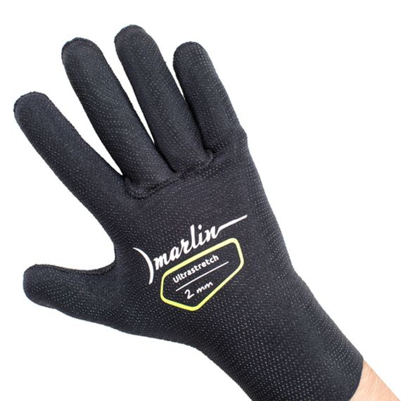 Перчатки Marlin Ultrastretch 2 мм Черные