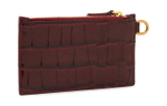 Balenciaga Calfskin Card Holder Card Holder Card Holder Men"s Dark Red