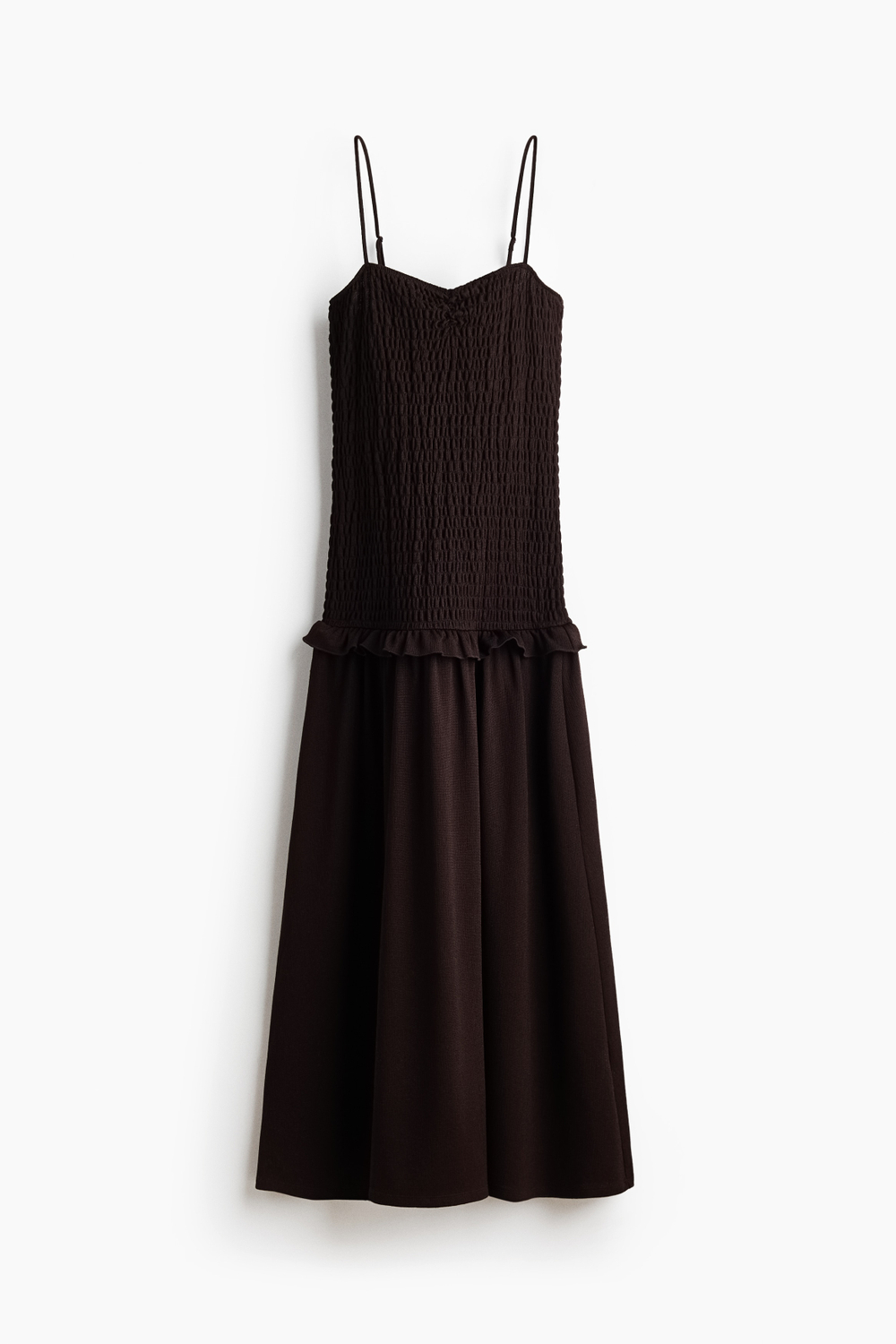 Платье из джерси с лифом со сборкой «смок» - H&M
