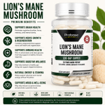 Probase Nutrition, Гриб львиная грива, 100 мг, 120 капсул