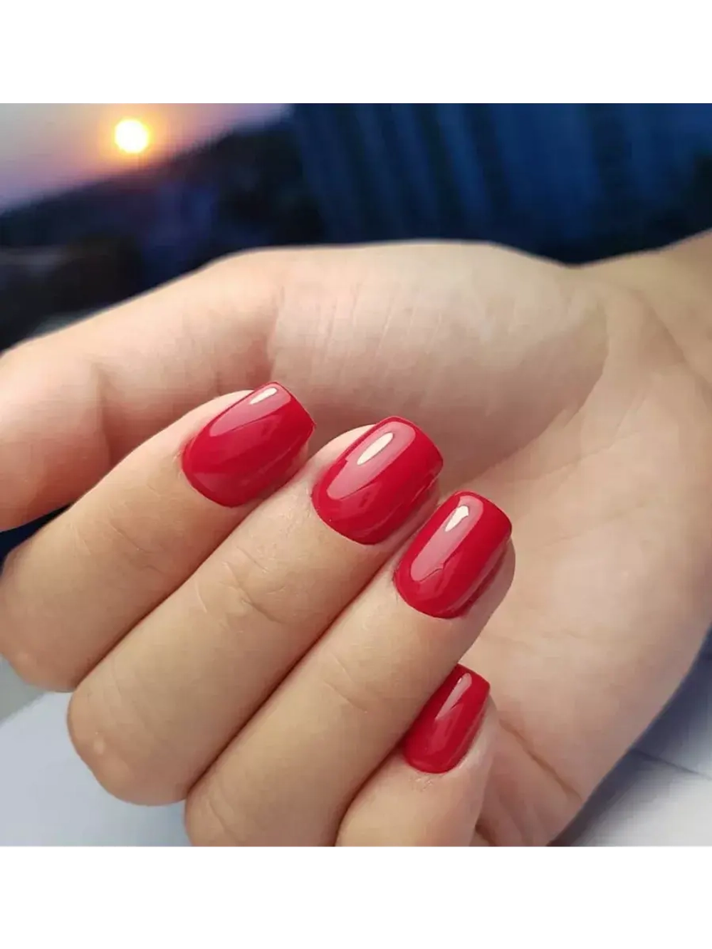 Гель лак Luxio Vintage для ногтей 15 мл красный
