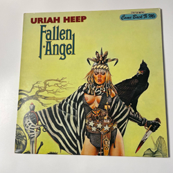 Винтажная виниловая пластинка LP Uriah Heep Fallen Angel (Германия 1978)