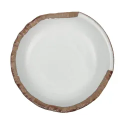 Салатник 175 мл d 15,5 cм h4,3 cм емкость для закусок Crush White Matt New Brown Taiga P.L. [6]