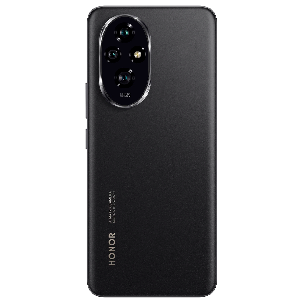 Смартфон HONOR 200 12/256GB, Midnight Black (Черный)