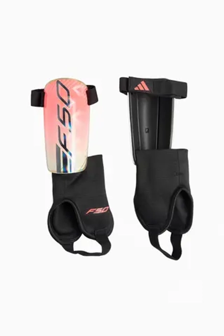 Футбольные щитки adidas F50 Match - розовый