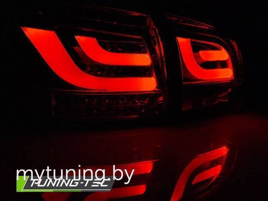 Задние фонари для Volkswagen Golf VI (08-12) LED красные темные