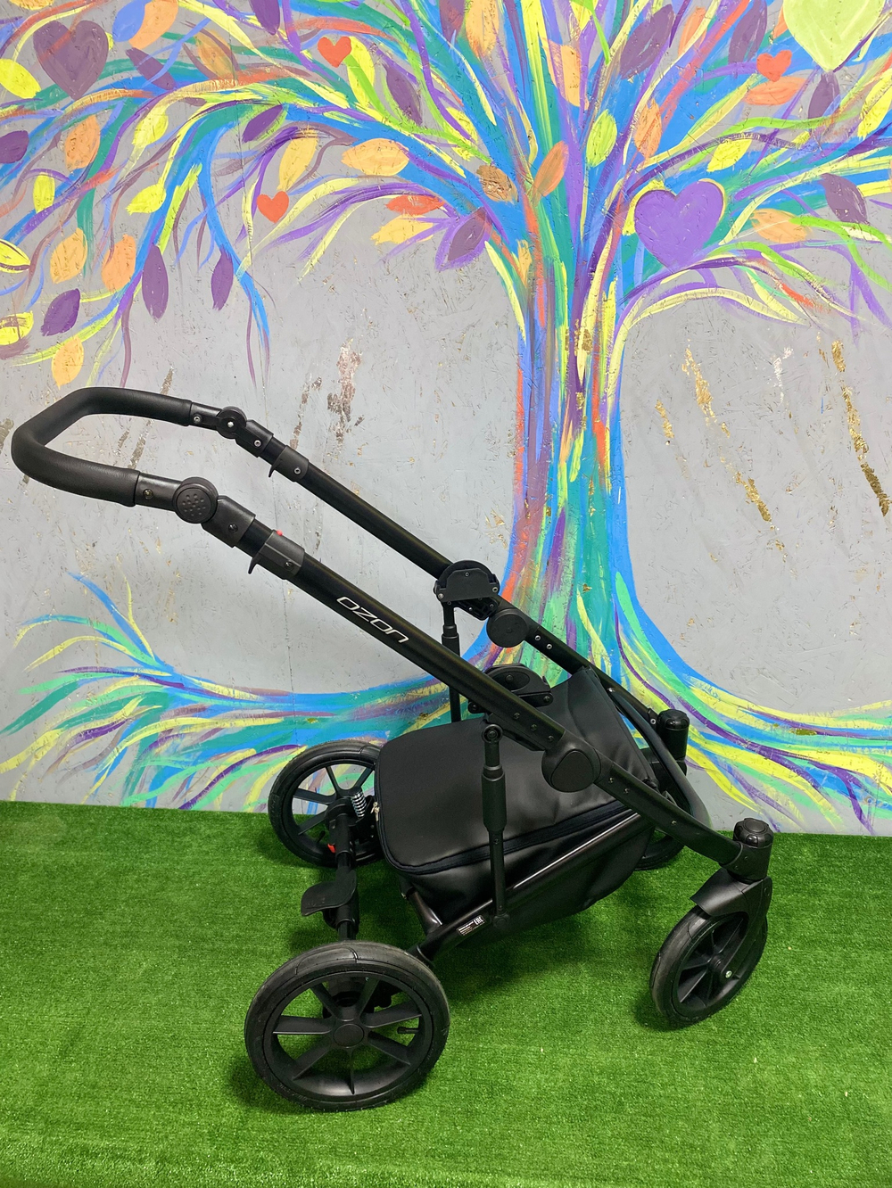 Коляска  OZON Ecco (2 в 1) (RIKO BASIC) 25 слоновая кость-бежевый