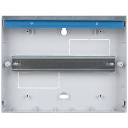 Корпус пластиковый навесной ЭРА SIMPLE ЩРН-П-12 IP41 без шин прозрачная крышка белый | Корпуса пластиковые распределительные