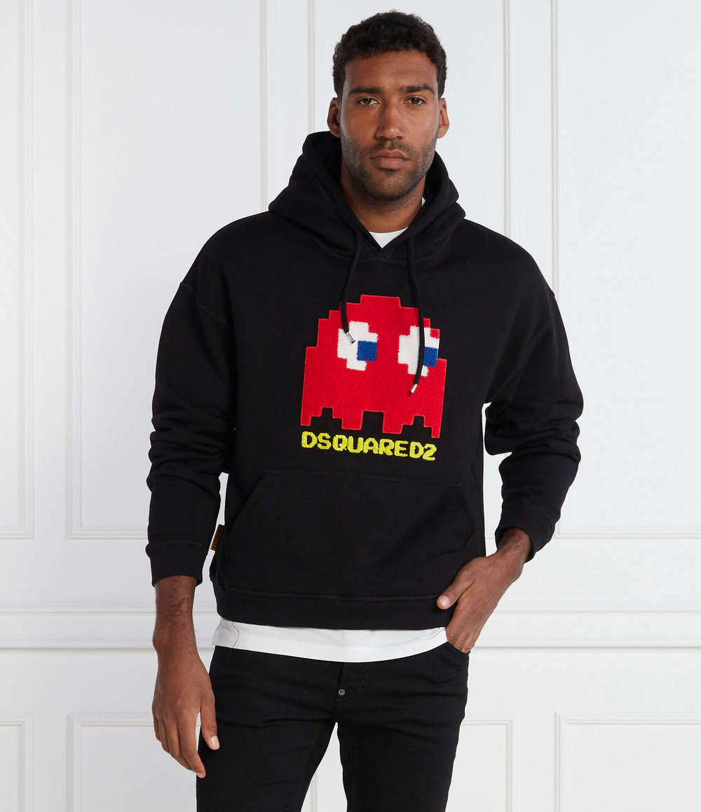 Худи dsquared2 x pac man Dsquared2 - черный(S71GU0635 S25516)