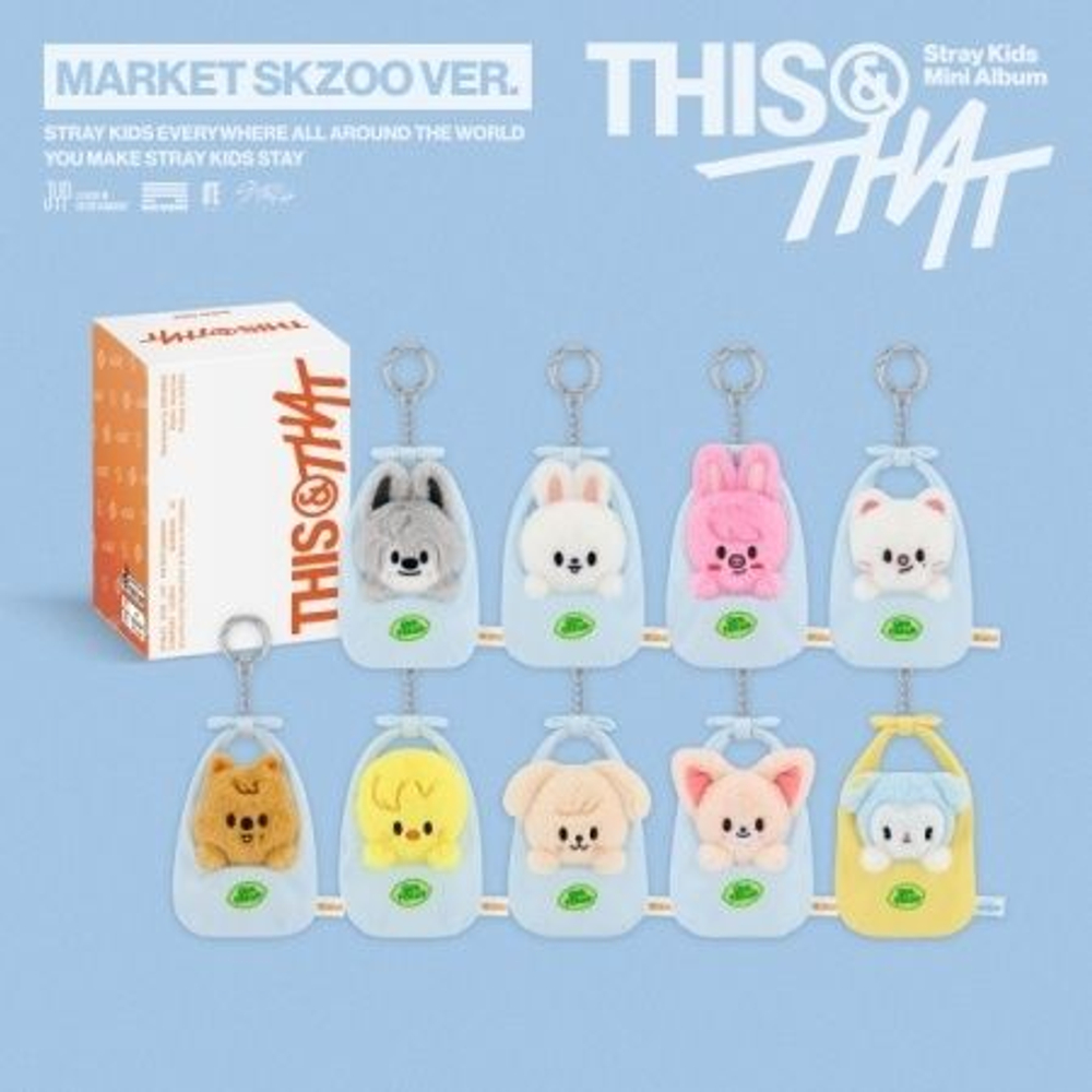 Альбом STRAY KIDS - THIS&THAT 10th Mini Album MARKET SKZOO 9 Version SET