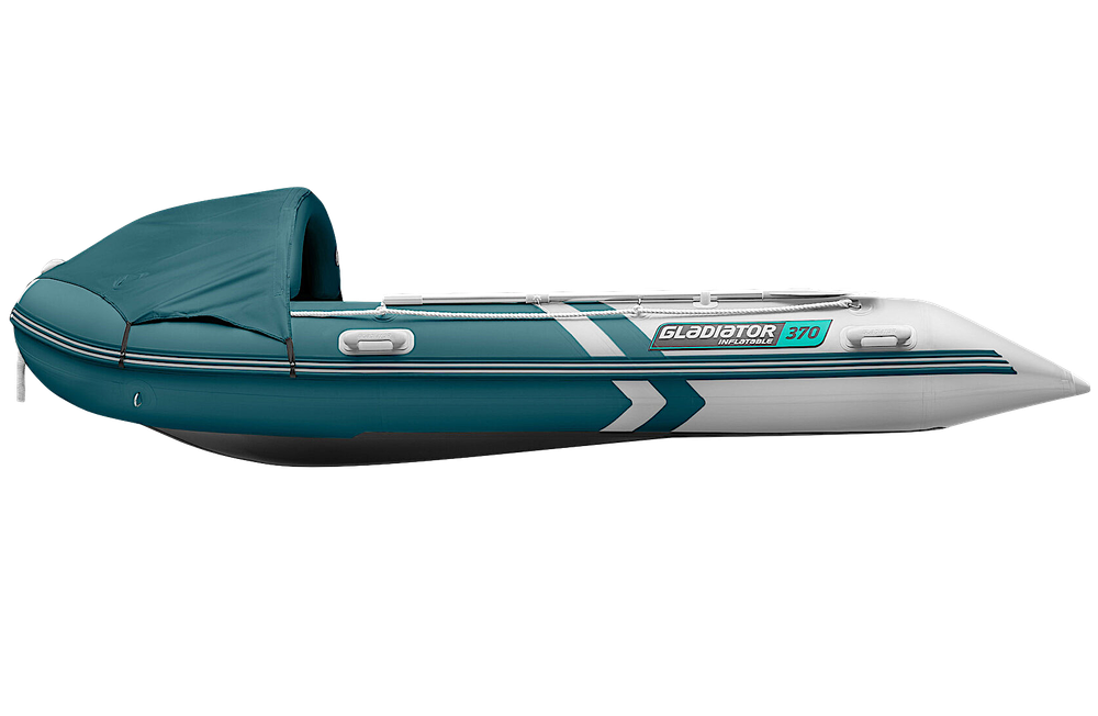 Лодка ПВХ Gladiator Active C370AL с алюминиевым полом -
