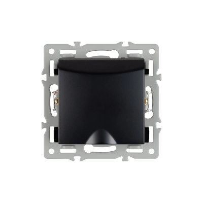 Механизм розетки влагозащищённый SCT-MCP-PL-BK (250V, 16A) (Arlight, -)