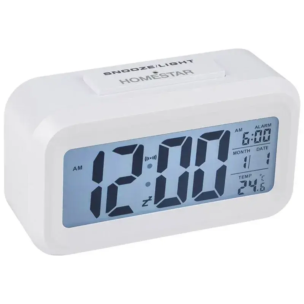 Часы электронные HOMESTAR HS-0110 белые