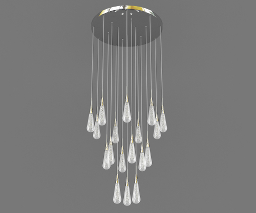 Подвесной светодиодный светильник Kink Light Гутта 07861-18A,02