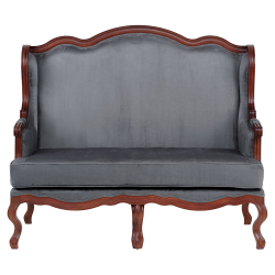 Диван двухместный Объект мечты French Anthracite