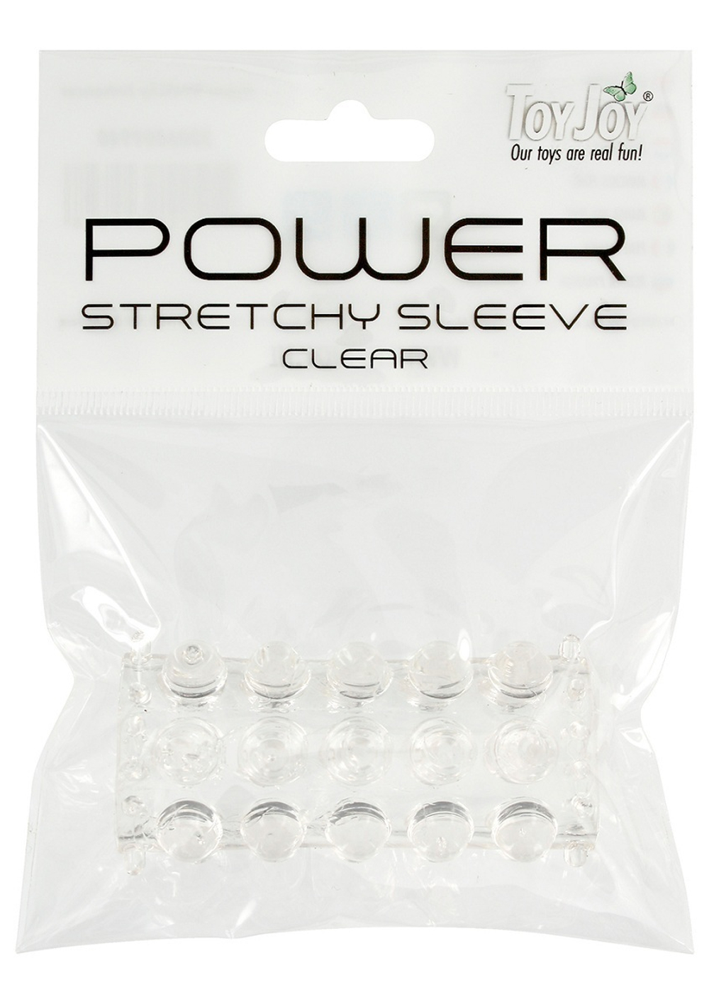 Прозрачная рельефная насадка POWER STRETCHY (Цвет: не задано)