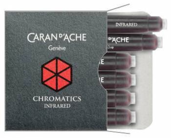 Картридж Carandache Chromatics Infrared для перьевых ручек 6шт в уп (8021.070)