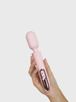 Розовый интерактивный вибратор ProWand Vibrator (Цвет: розовый)